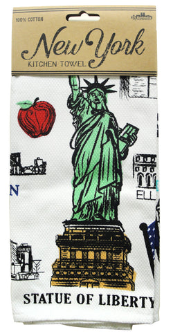 Statue of Liberty Kitchen Towel - Patriotic and Practical