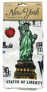 Statue of Liberty Kitchen Towel - Patriotic and Practical