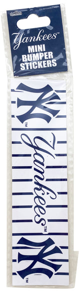 Yankees Mini Bumper Stickers