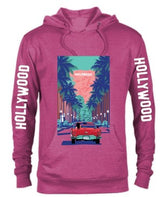 Hollywood Car & Palm Hoodies