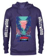 Hollywood Car & Palm Hoodies