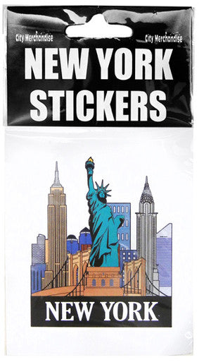 Skyline Sticker: New York Sol/Bridge Design