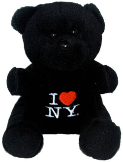 Adorable Black Plush Toy Bear - Huggable and Irresistibly Cute