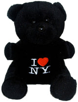 Adorable Black Plush Toy Bear - Huggable and Irresistibly Cute