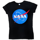 Women's NASA T-Shirt with Meatball Logo