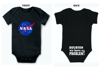 NASA Baby Onesie with Meatball Logo