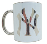 Yankees Circle 11oz Cups With Silver