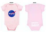 NASA Baby Onesie with Meatball Logo