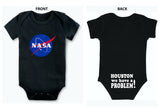 NASA Baby Onesie with Meatball Logo