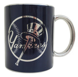 Yankees NY 11oz Cups With Silver