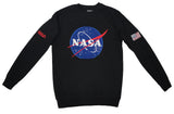 NASA Crewneck Sweatshirt with Meatball and Flag