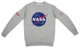 NASA Crewneck Sweatshirt with Meatball and Flag