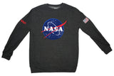 NASA Crewneck Sweatshirt with Meatball and Flag