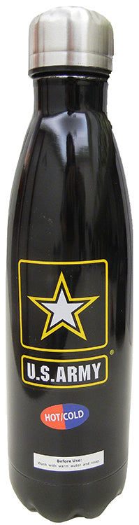 Khaki US Army Steel Water Bottle