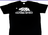 California Republic T-Shirt Black