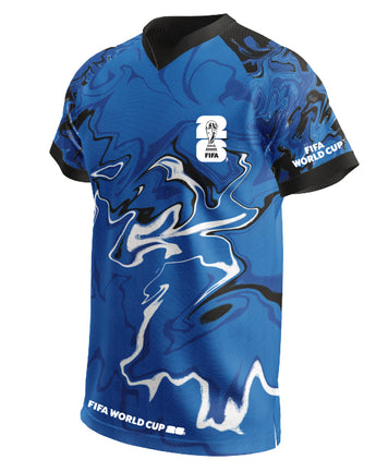 FIFA World Cup 2026 Polyester Tees Blue