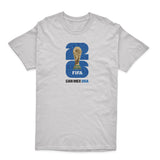 FIFA World Cup 2026 Unisex Tees White/Blue Logo