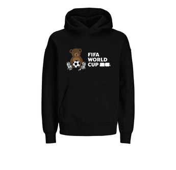 FIFA World Cup 2026 Hoodie Black/Bear With Ball