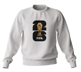 FIFA World Cup 2026 White Crewneck With Black Logo