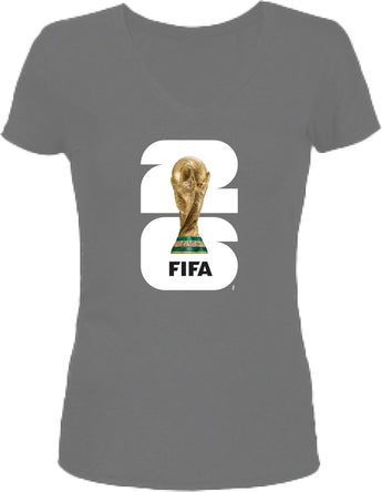 FIFA World Cup 2026 Womens Shirt Grey