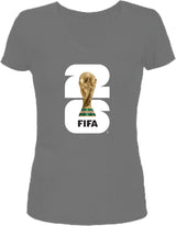 FIFA World Cup 2026 Womens Shirt Grey