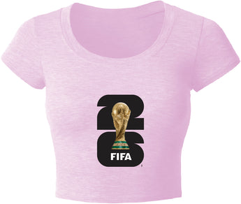 FIFA World Cup 2026 Womens Croptop Pink