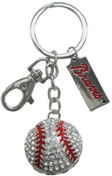 Atlanta Braves Rhinestone Keychains