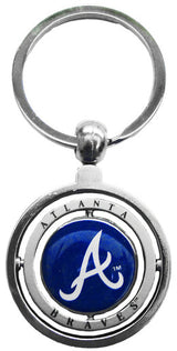 Atlanta Braves Blue A Double Spinner