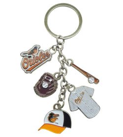Orioles 5-Dangle Keychain