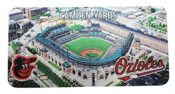 Orioles Stadium Foil License Magnet