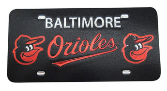 Orioles Foil License Magnet