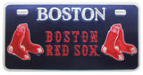 Red Sox Foil License Plate Magnet