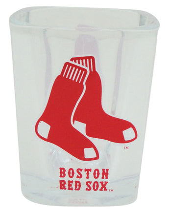 Red Sox Square Shotglass