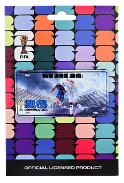 FIFA World Cup 2026 Foil License Plate Magnet Players