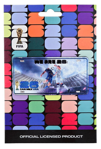 FIFA World Cup 2026 Foil License Plate Magnet Players