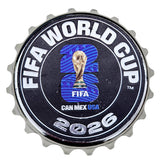 FIFA World Cup 2026 Bottle Cap Opener Magnet Black
