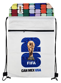 FIFA World Cup 2026 String Backpack White