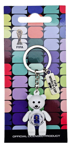 FIFA World Cup 2026 Bear Keyring White