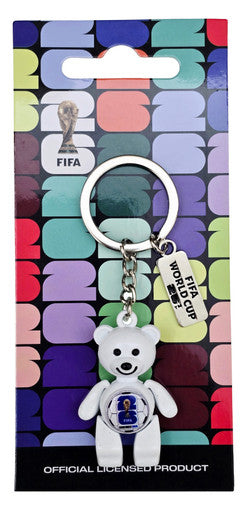 FIFA World Cup 2026 Bear Keyring White