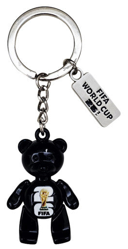 FIFA World Cup 2026 Bear Keyring Black