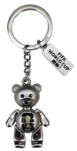 FIFA World Cup 2026 Bear Keyring Silver