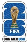 FIFA World Cup 2026 Lapel Pin Blue