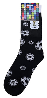 FIFA World Cup 2026 Socks Black With Soccer Balls