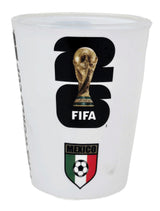 FIFA World Cup 2026 Clear Shotglass Mexico Flag