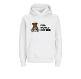 FIFA World Cup 2026 Hoodie White/Bear With Ball