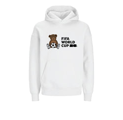 FIFA World Cup 2026 Hoodie White/Bear With Ball