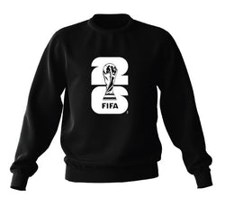 FIFA World Cup 2026 Embroidered Sweatshirt Black