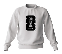 FIFA World Cup 2026 Embroidered Sweatshirt White