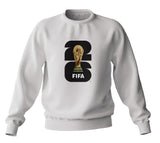 FIFA World Cup 2026 White Crewneck With Black Logo
