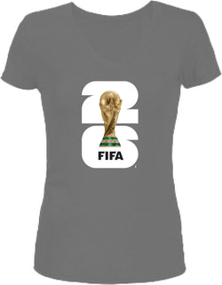 FIFA World Cup 2026 Womens Shirt Grey